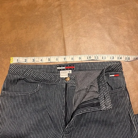90s/Y2K Tommy Hilfiger Pinstripe Pants - Picture 2 of 8